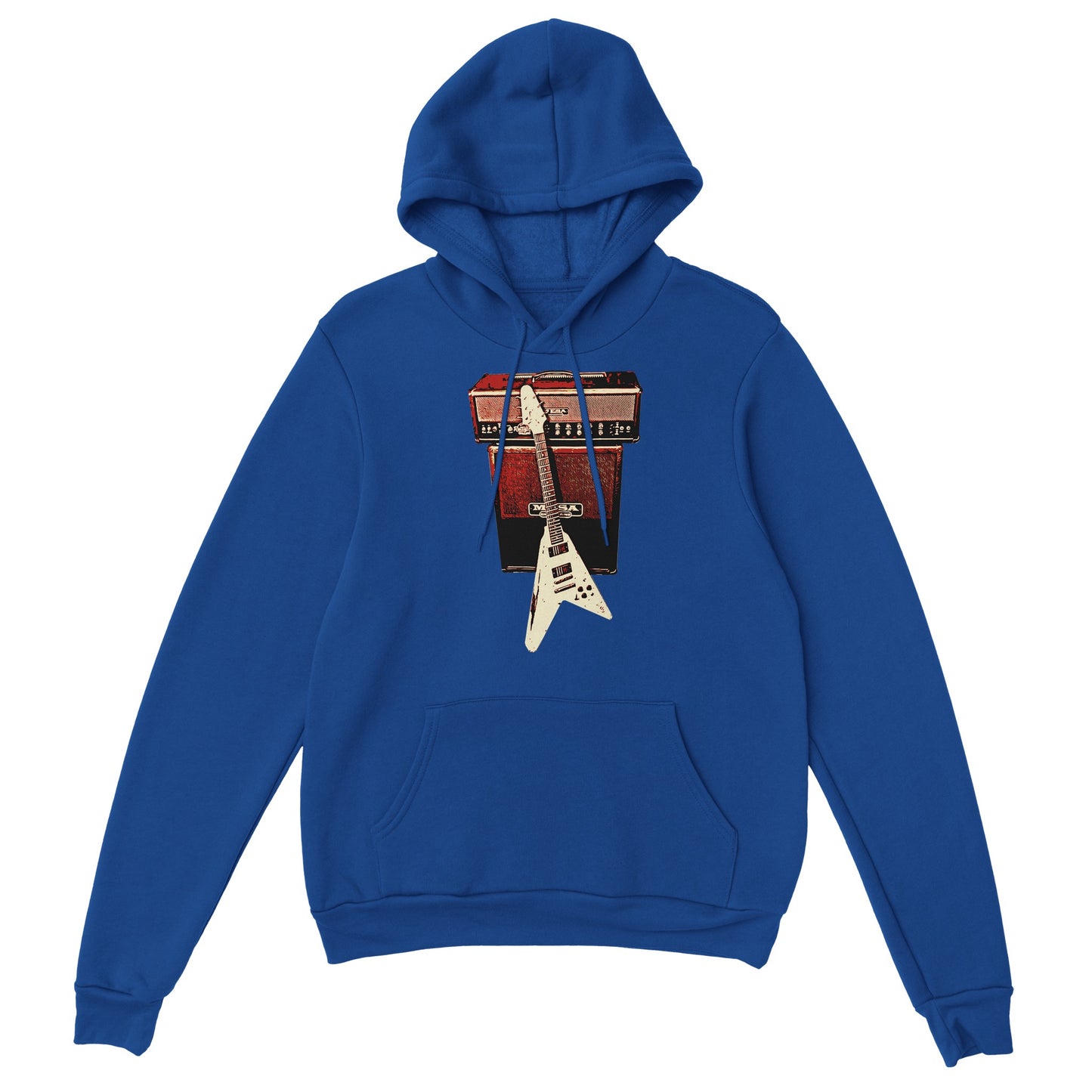 James Gibson Flying V-Felpa con cappuccio classica unisex