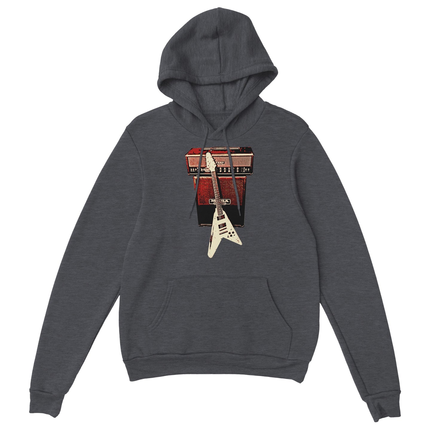 James Gibson Flying V-Felpa con cappuccio classica unisex